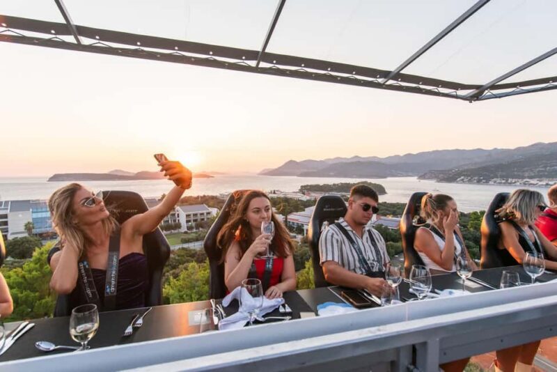 Dinner in the Sky Dubrovnik - Key Points