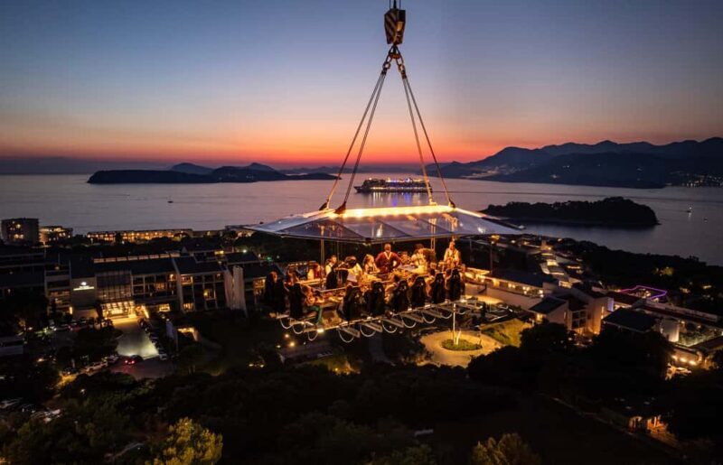 Dinner in the Sky Dubrovnik - What Is Dinner in the Sky Dubrovnik?