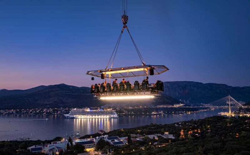 Dinner in the Sky Dubrovnik - Food and Drink — A Culinary Highlight