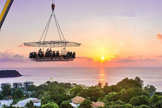 Dinner in the Sky Jamaica Round Trip Taxi & Guide only - What to Expect from the Itinerary