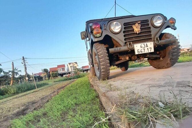 Discover Hoi An Countryside by Classic Jeep: Uncover Hidden Gems - The Vintage Military Jeep: A Nostalgic and Practical Choice