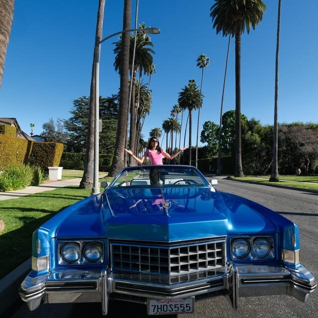 Discover LA in a 1973 Cadillac Eldorado convertible - A Deep Dive into the Experience