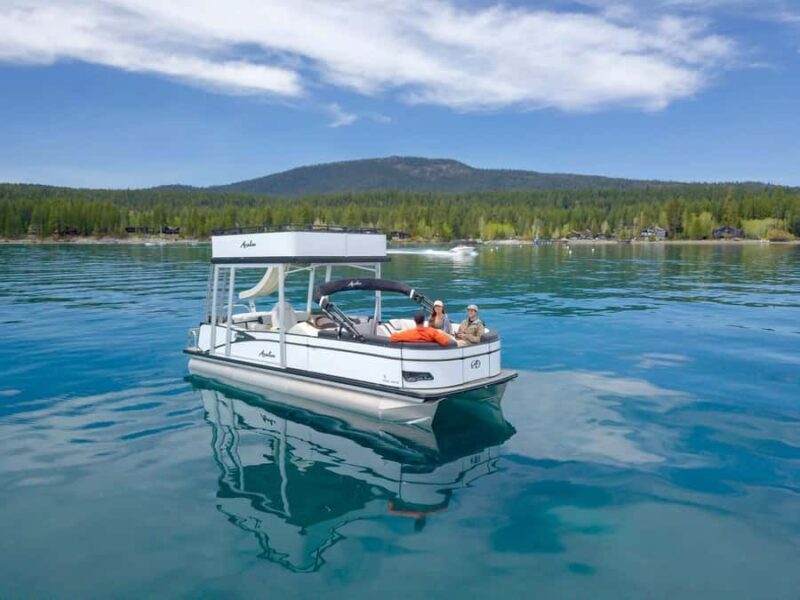 Discover Lake Tahoe from your private Double Decker Pontoon - Key Points