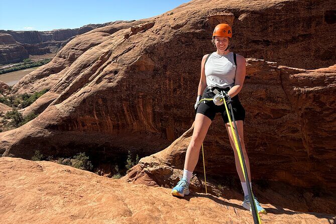 Discover Moab Rappelling on a Private Canyoneering Adventure - Discover Moab Rappelling on a Private Canyoneering Adventure