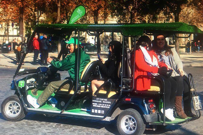 Discover Paris in electric golf carts - Key Points