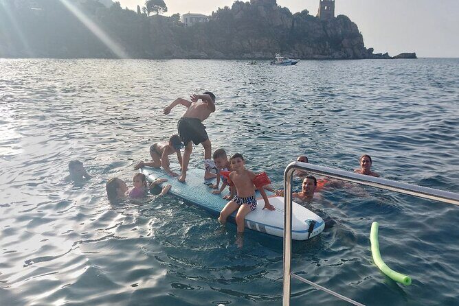 Discovering Cefalù's Coastline Activity on a Mini Catamaran - Key Points