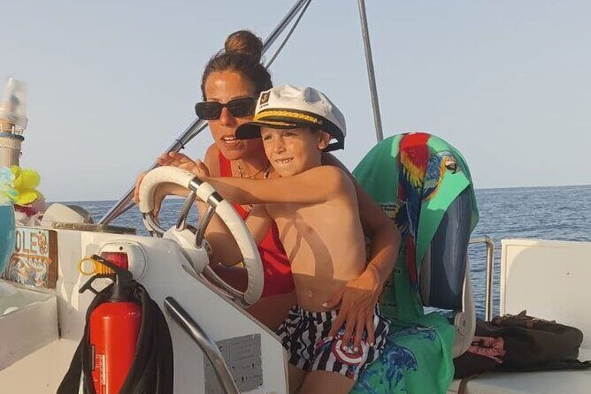 Discovering Cefalù's Coastline Activity on a Mini Catamaran - A Closer Look at the Cefalù Coastline Catamaran Tour