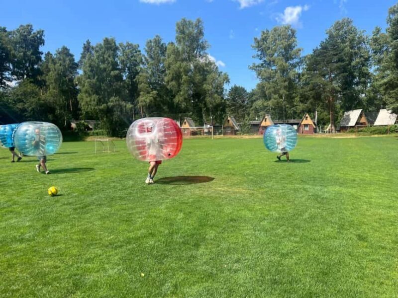 Doksy: Bubbles Football Staré Splavy - Discovering Bubble Football at Staré Splavy