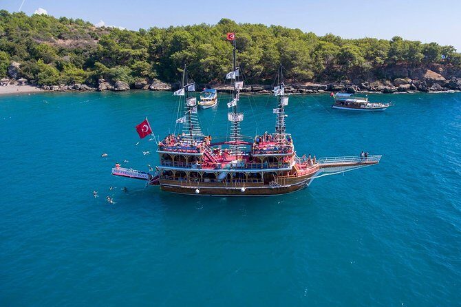 Dolphin Islands Boat Trip Lunch and Soft Drink Included From Side - Transportation and Group Size