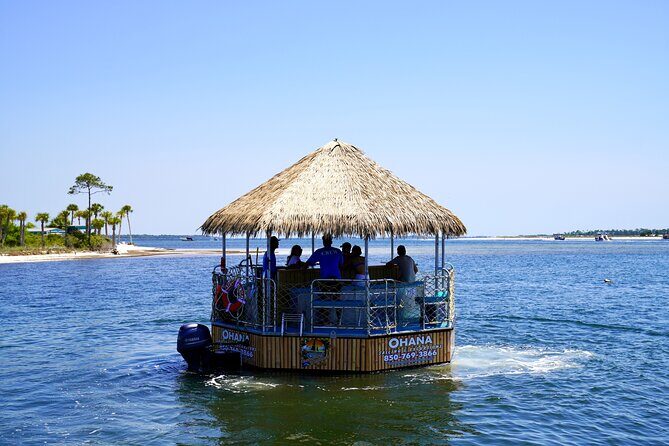 Dolphin Sightseeing Tiki Boat Tour 90 minutes - Key Points