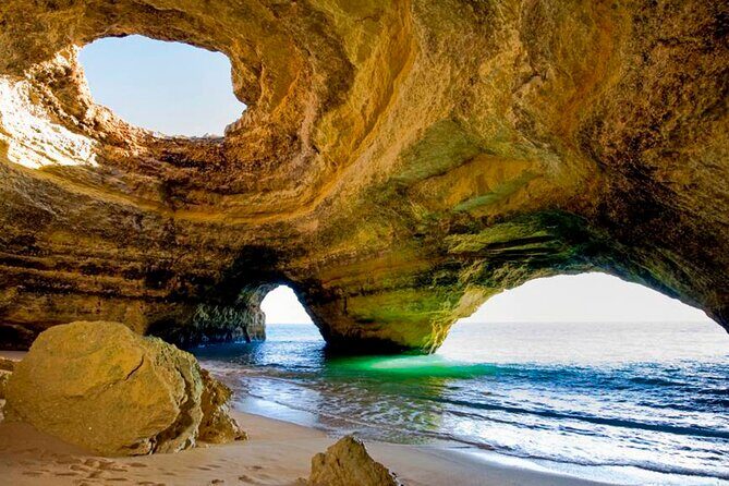 Dolphins & Benagil Caves with Biologist guide - An Unforgettable 3-Hour Adventure in Lagoa, Portugal