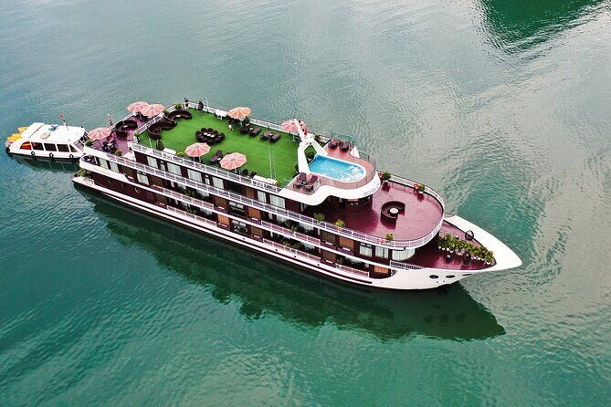 Dora Cruise - Luxury 5 Star Cruise in Halong Bay & Lan Ha Bay (2D1N) - Key Points