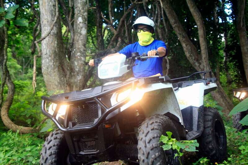 Double or Single Rider ATV Jungle Tour - Key Points