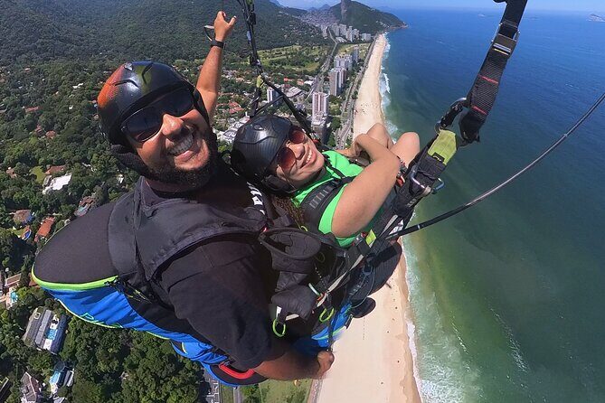 Double parachute flights in Rio de Janeiro - Key Points
