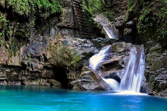 Double the Fun Damajagua Falls and Oceanside Adventure - Exploring the Damajagua Waterfalls: A Natural Adventure