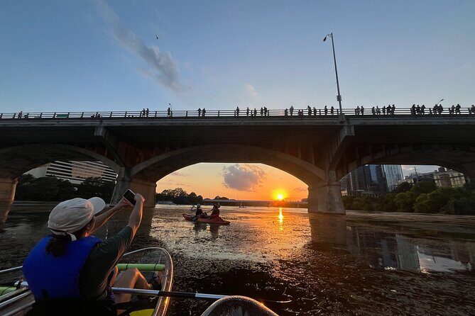 Downtown Austin Skyline Clear Kayak Tour at Lady Bird Lake - The Natural Stops and Their Charm