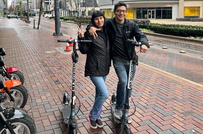 Downtown Houston Sightseeing Self Guided Tour S2 Pro E Scooter - FAQ