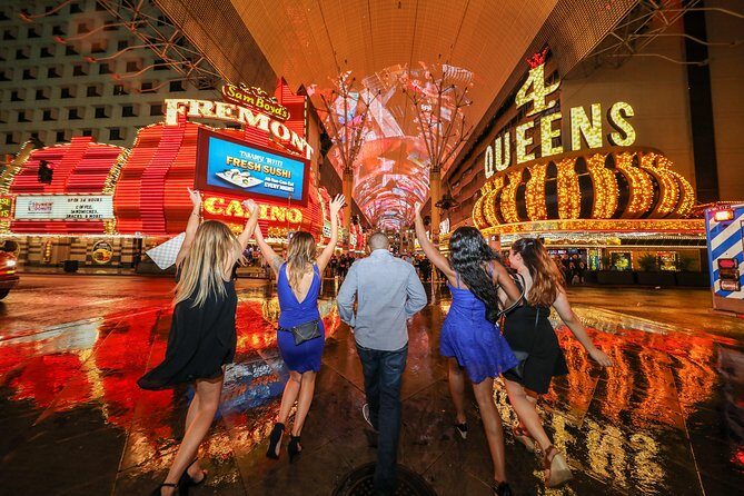 Downtown Las Vegas Nighttime Walking Tour - Key Points