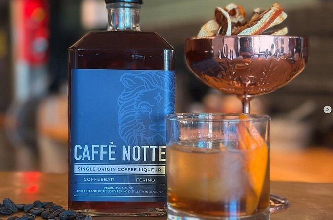 Downtown Reno Distillery Tasting Flight and Signature Cocktail - A Well-Balanced Experience for Curious Spirits Enthusiasts