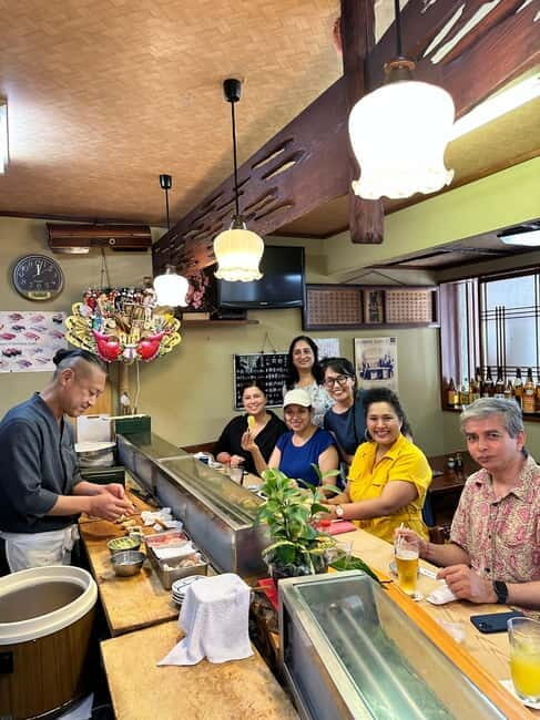 Downtown Tour: Tokyo Edomae Sushi Experience Tour - Neighborhood Walk and Coffee Tasting