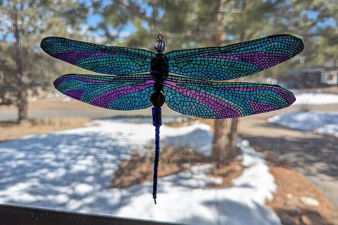 Dragonfly Suncatcher Art Kit in Estes Park - Creating Your Own Dragonfly Suncatcher in Estes Park
