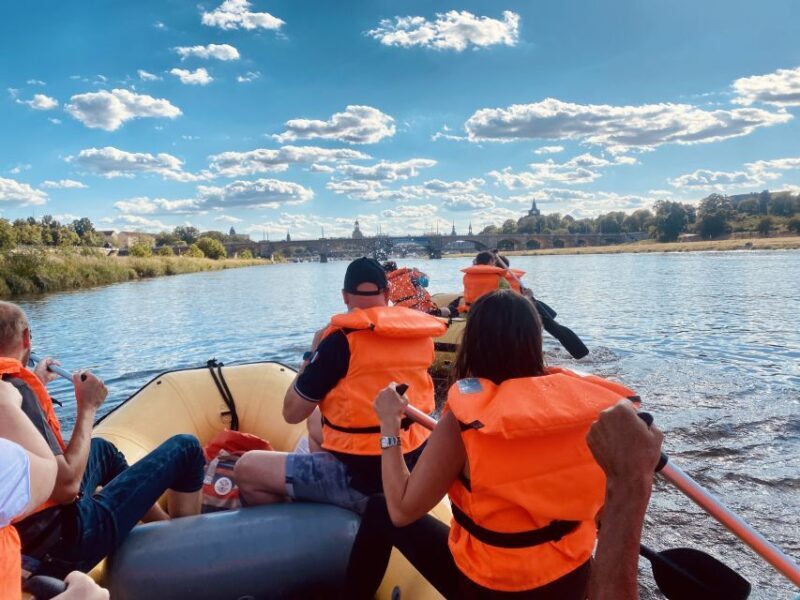 Dresden: Bootstour mit dem Schlauchboot Loschwitz - Radebeul - Key Points