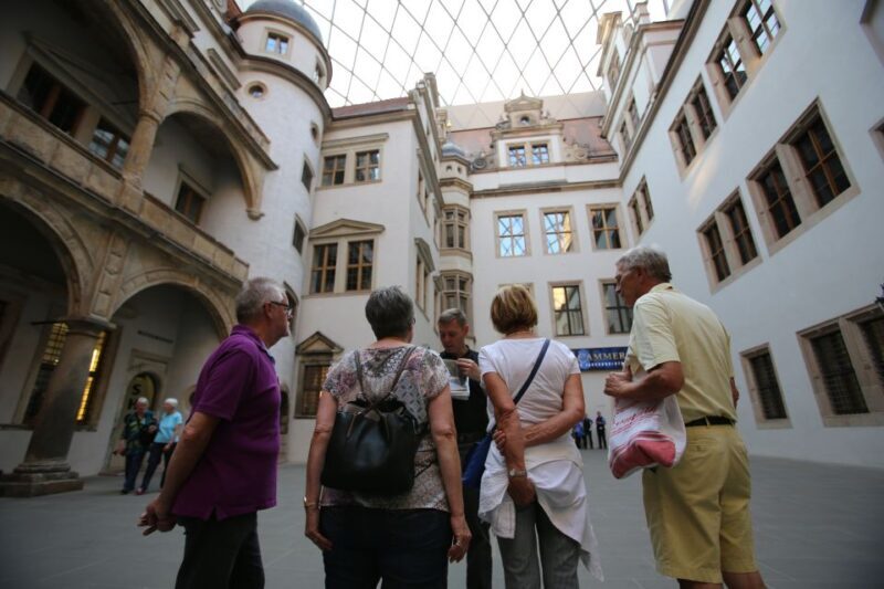 Dresden: Guided City Walk and Panometer Entrance Ticket - Key Points