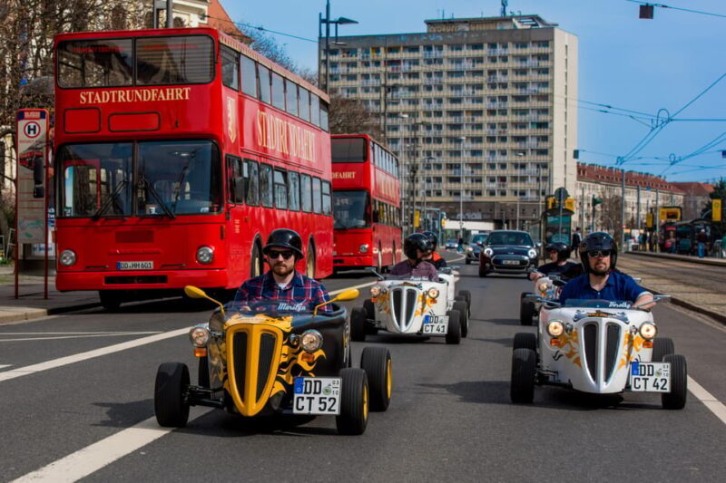 Dresden: Hot rod city tour - sightseeing with an adrenaline factor - Key Points