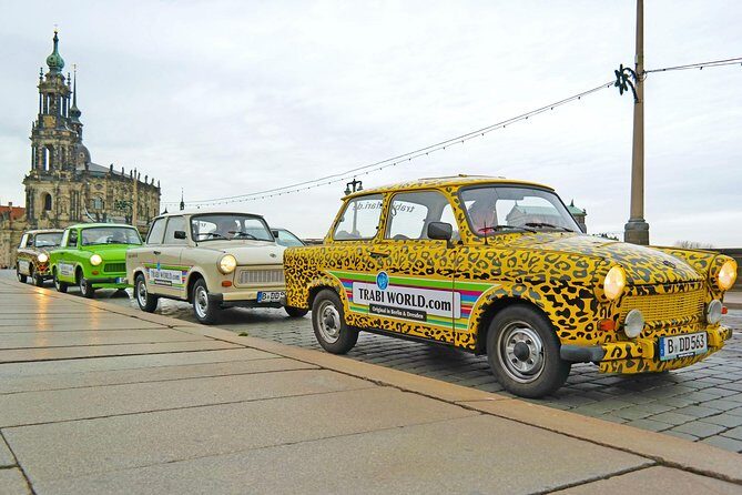 Dresden Live-Guided Self-Drive Trabi Safari City Tour 1h15min - A Closer Look at the Dresden Trabi Safari