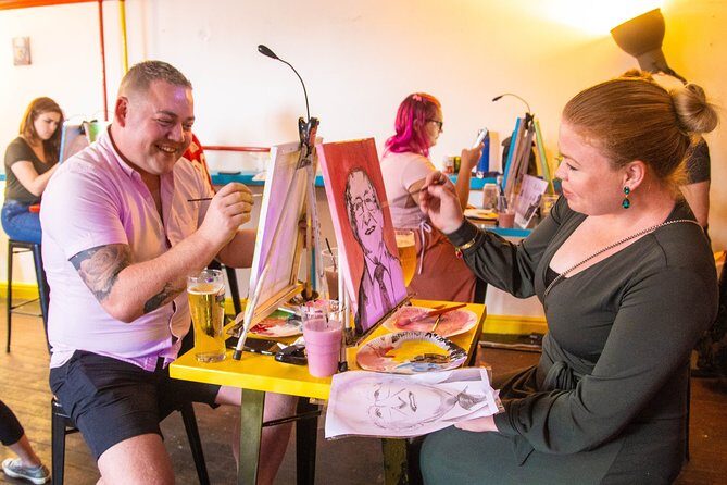 Drink & Draw: Paint A Masterpiece - The Actual Itinerary
