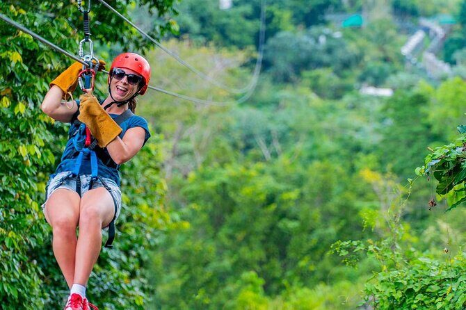 Dual Zipline Adventure in Punta Cana - The Thrill of Flying over Punta Cana’s Rainforest
