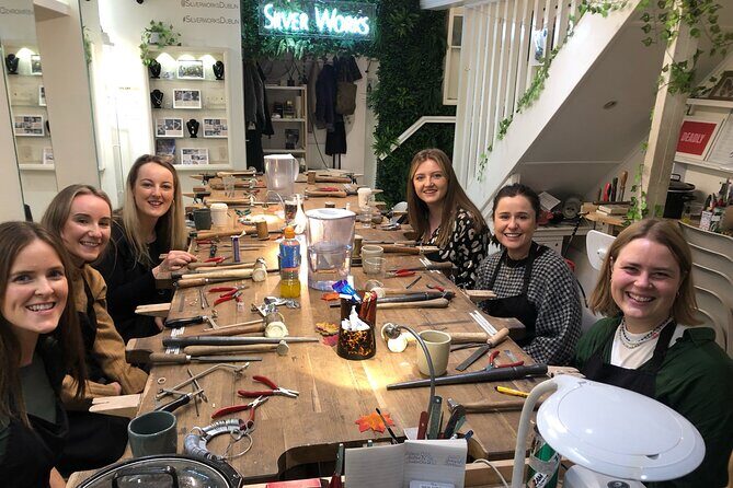 Dublin Jewellery Forge a Hammered Silver Ring: Drury Street - What to Expect: The Experience on the Day