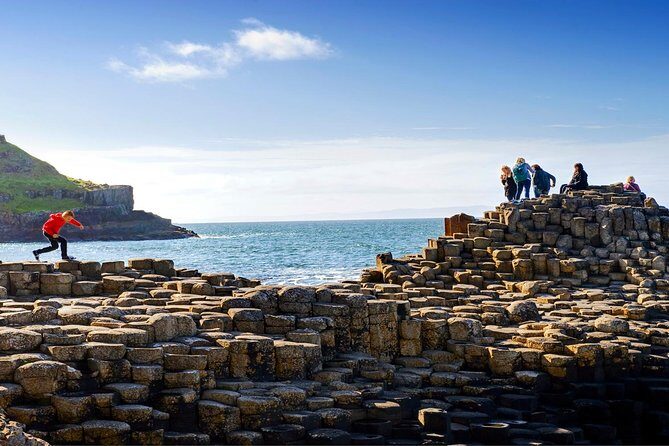 Dublin to Belfast Black Cab, Dunluce Castle and Giant's Causeway - The Coastal Drive and Dunluce Castle