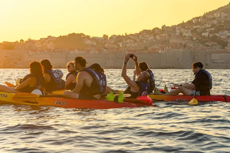 Dubrovnik: Guided Sunset Sea Kayaking Tour with Wine - FAQ