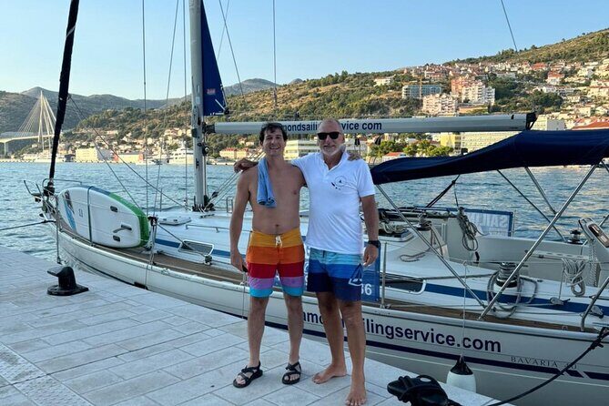 Dubrovnik: Private Full day sail boat tour to Elafiti& Blue cave - Lopud Village and Monastery