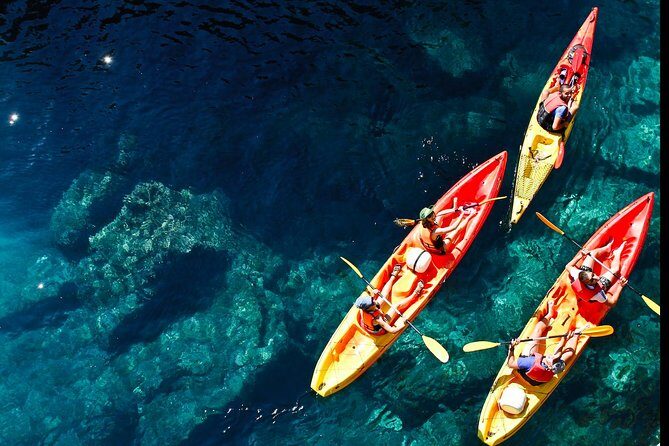 Dubrovnik: Sunset Kayaking & Snorkeling with water &wine - Key Points