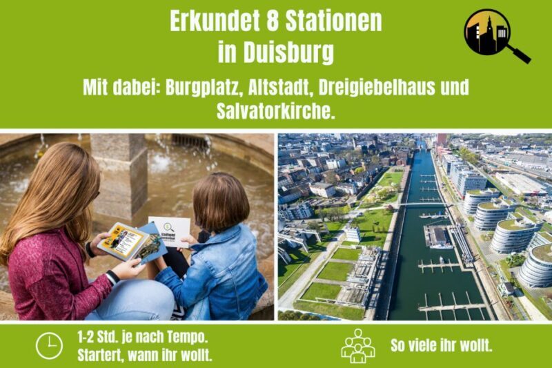 Duisburg: Scavenger Hunt for Children - Discover Duisburg in a Fun New Way: The Children’s Scavenger Hunt Tour