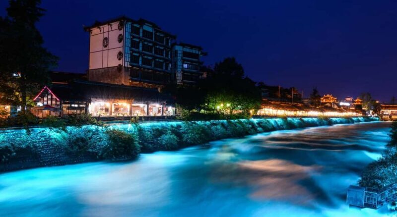 Dujiangyan Half Day Tour and Blue Tears Night View - FAQs