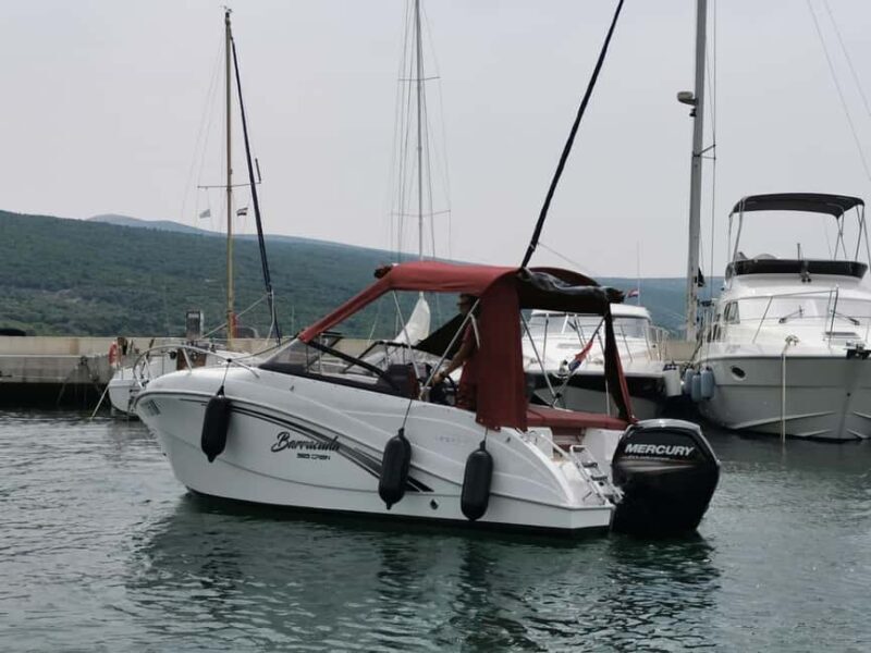 Dunat/Krk: Rent a boat Oki Barracuda 585 - Key Points