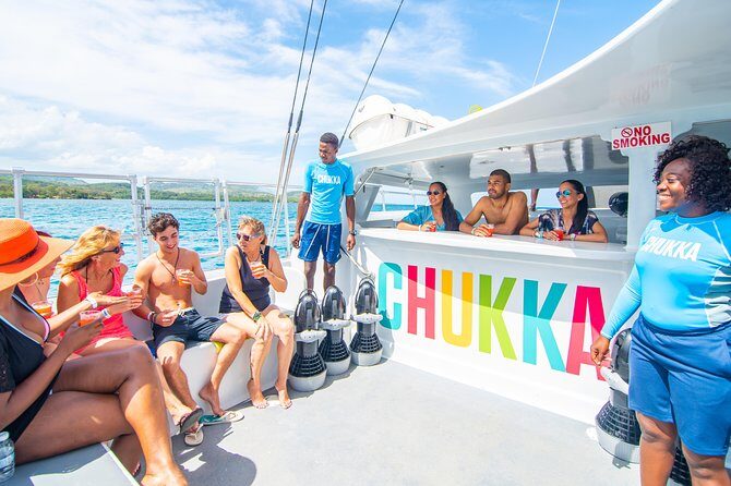 Dunn's River Climb, Zipline and Catamaran Cruise from Ocho Rios - Key Points