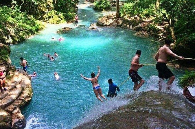 Dunn's River Falls and Blue Hole Private Tour from Ocho Rios - The Blue Hole: A Natural Playground