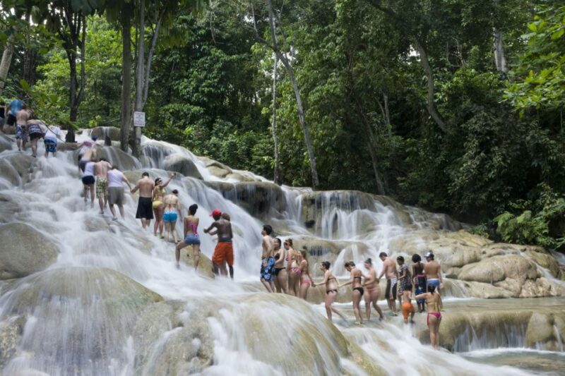 Dunns River Falls, Margaritaville Beach and Shopping Tour - Key Points
