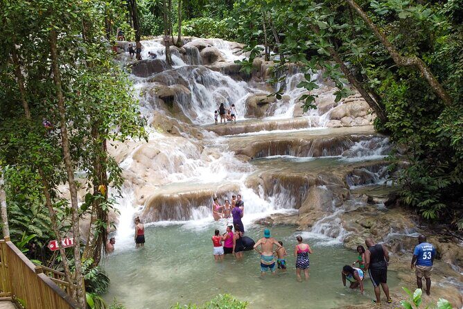Dunns River Falls, Rafting, Zipline & Horseback from Montego Bay - Key Points