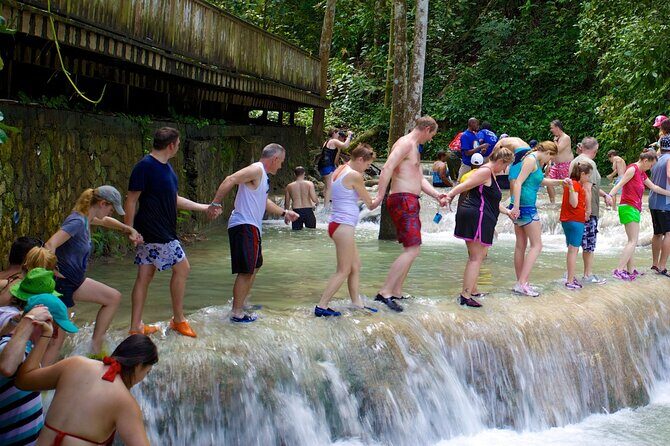 Dunn's River Falls with Catamaran Cruise Tour from Montego Bay - The Sum Up