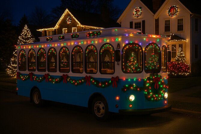 Dyker Lights Christmas Trolley Experience - Key Points