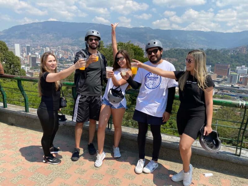 E-Bike City Tour Medellin with Local beer and Snacks - Key Points
