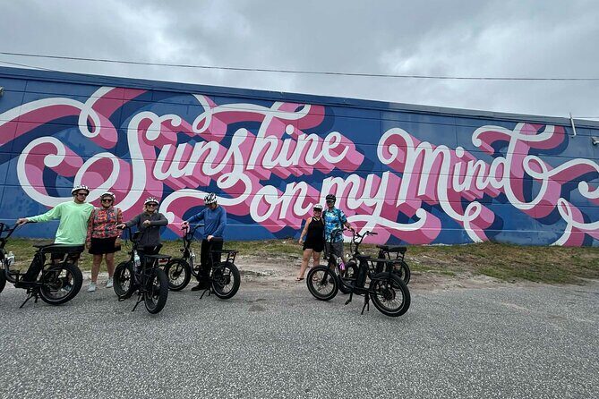E-Bike Guided Tour Downtown St Pete: Sights & Murals - The Details of the Experience