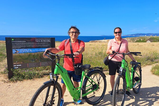 E-bike Tour La Coruña - Stop 1: The Tower of Hercules
