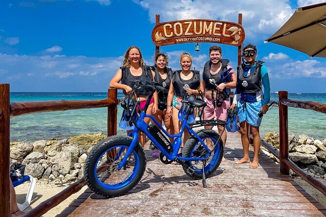 E-bike West Coast Snorkeling Tour - E-bike West Coast Snorkeling Tour in Cozumel: A Balanced Adventure of Nature and Culture