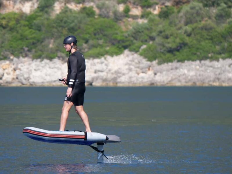 e-Foil Experience in Vasiliki Bay  Fly Above the Water - Key Points